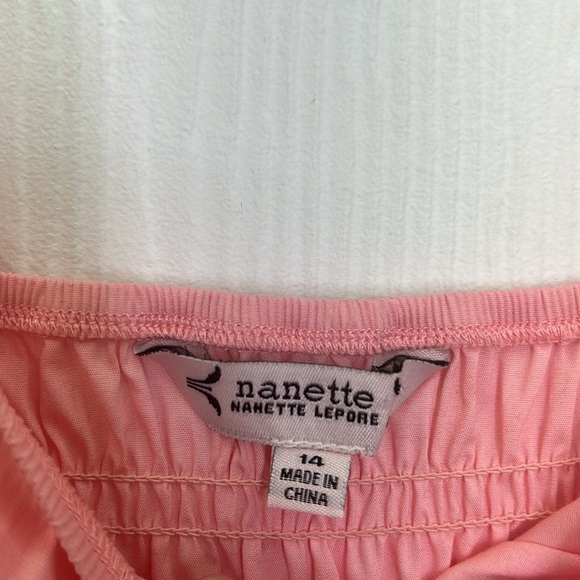 Nanette Lepore - Gypsy Rose Ruched Detailing Bodice Wide Straps Midi Dress SZ 14 - Picture 10 of 13